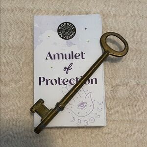 Antique Brass Skeleton Key